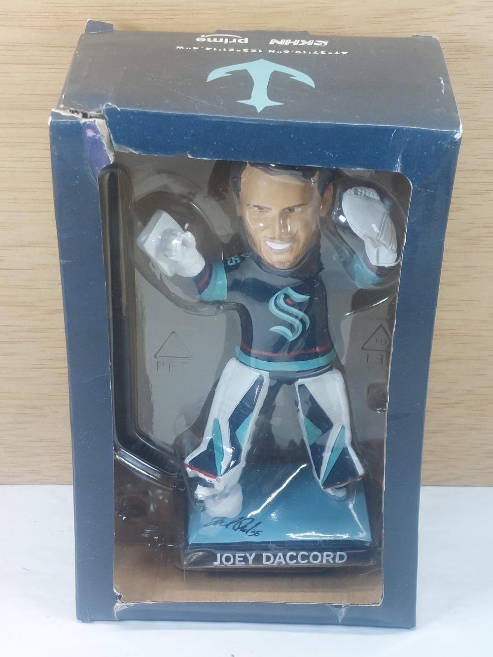 Joey Daccord #35 KHN Prime Bobblehead 2025